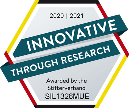 Seal "Innovation through Research" for Silantes 2020-2021